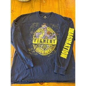 Disney World Parks Epcot Figment Long Sleeve T-shirt Size‎ XL Imagination